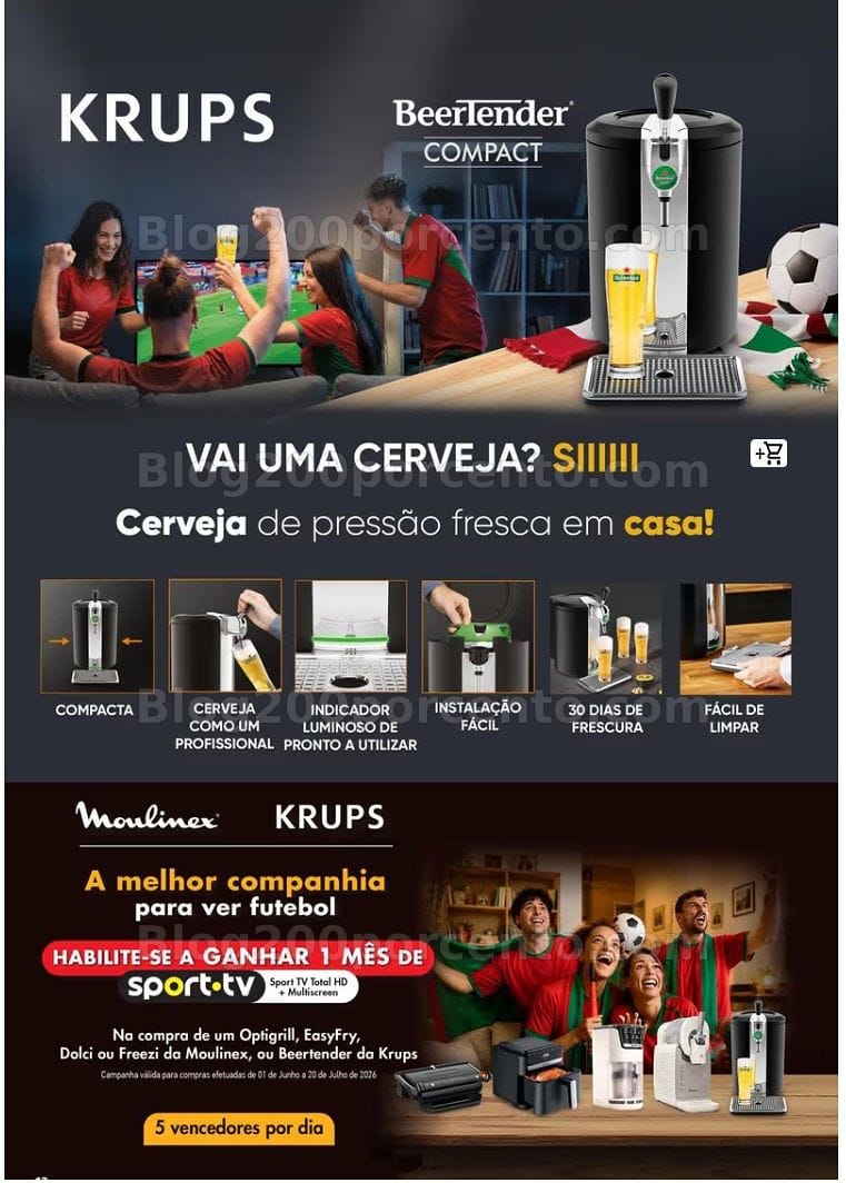 Antevisão Folheto RADIO POPULAR Verão - Especial Liquidificadoras Promoções até 30 junho